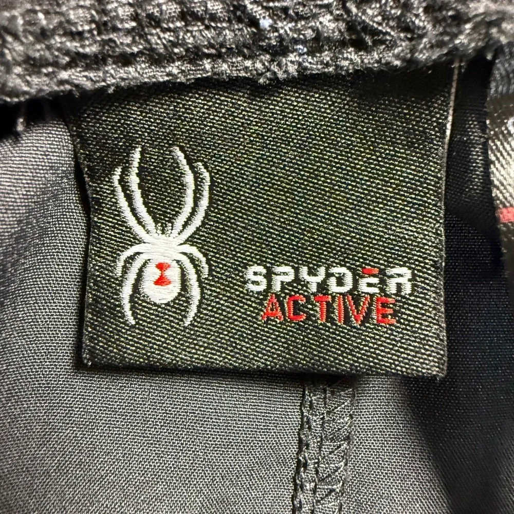 Spyder Active ProWeb Mens‎ XXL Digital Camo Training Shorts Black Grey SPM511U